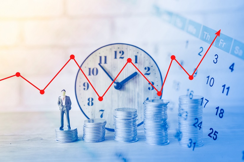 カレンダー　時計　お金
