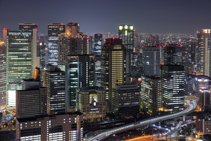 大阪　キタエリア　夜景