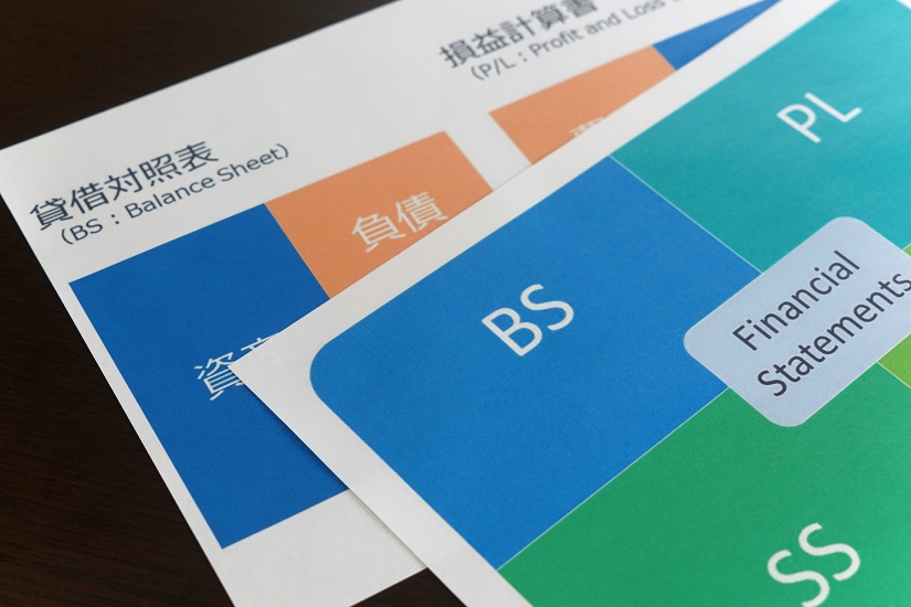 決算報告書　貸借対照表　損益計算書
