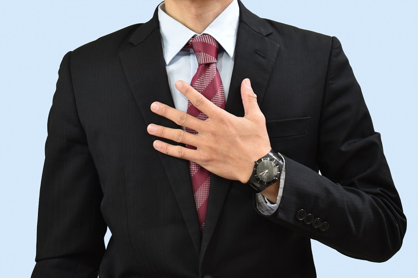 信頼　信用　ビジネスマン