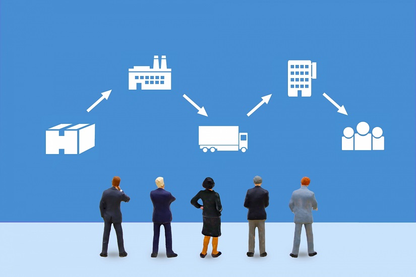 サプライチェーン マネジメント イメージ