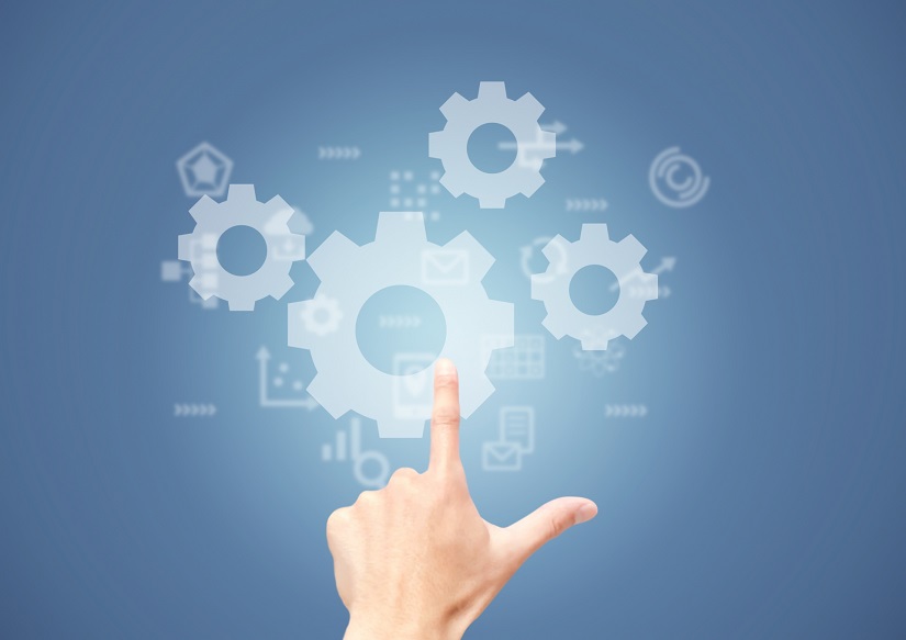 IT　イメージ　手