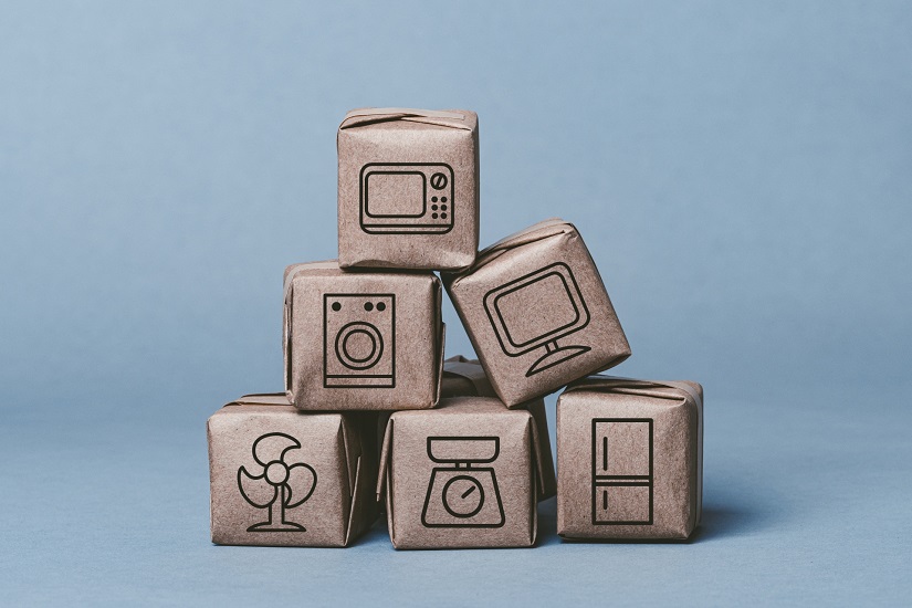 家電製品 ダンボールイメージ