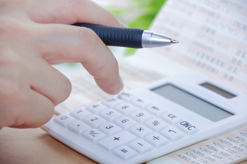 通帳　計算　確認