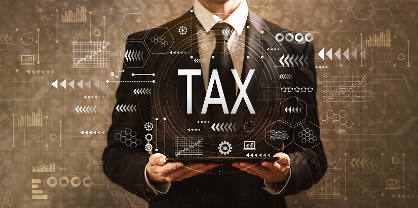 TAXの表現とビジネスマン